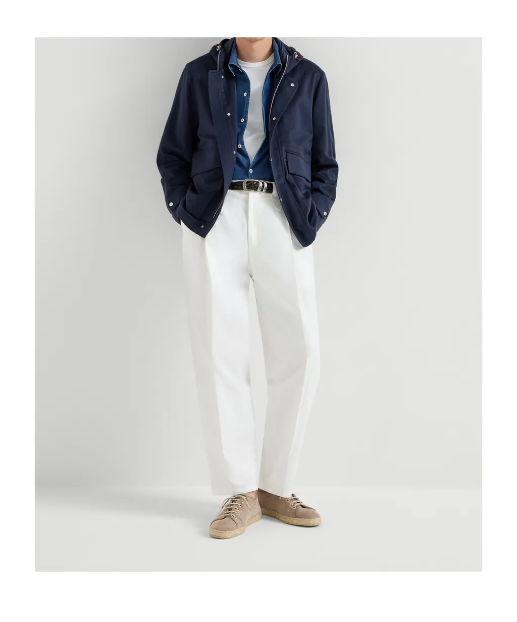 Cashmere Hooded Jacket