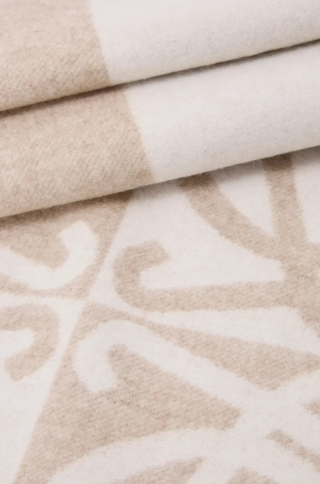 Loewe Anagram Fringed Scarf