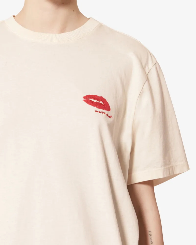 Isabel Marant Toile Zewel Kiss Embroidered Top