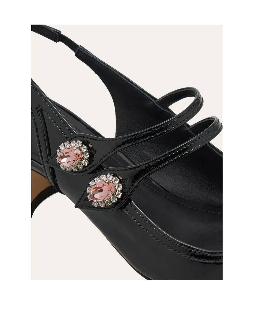 Mary Jane Slingback