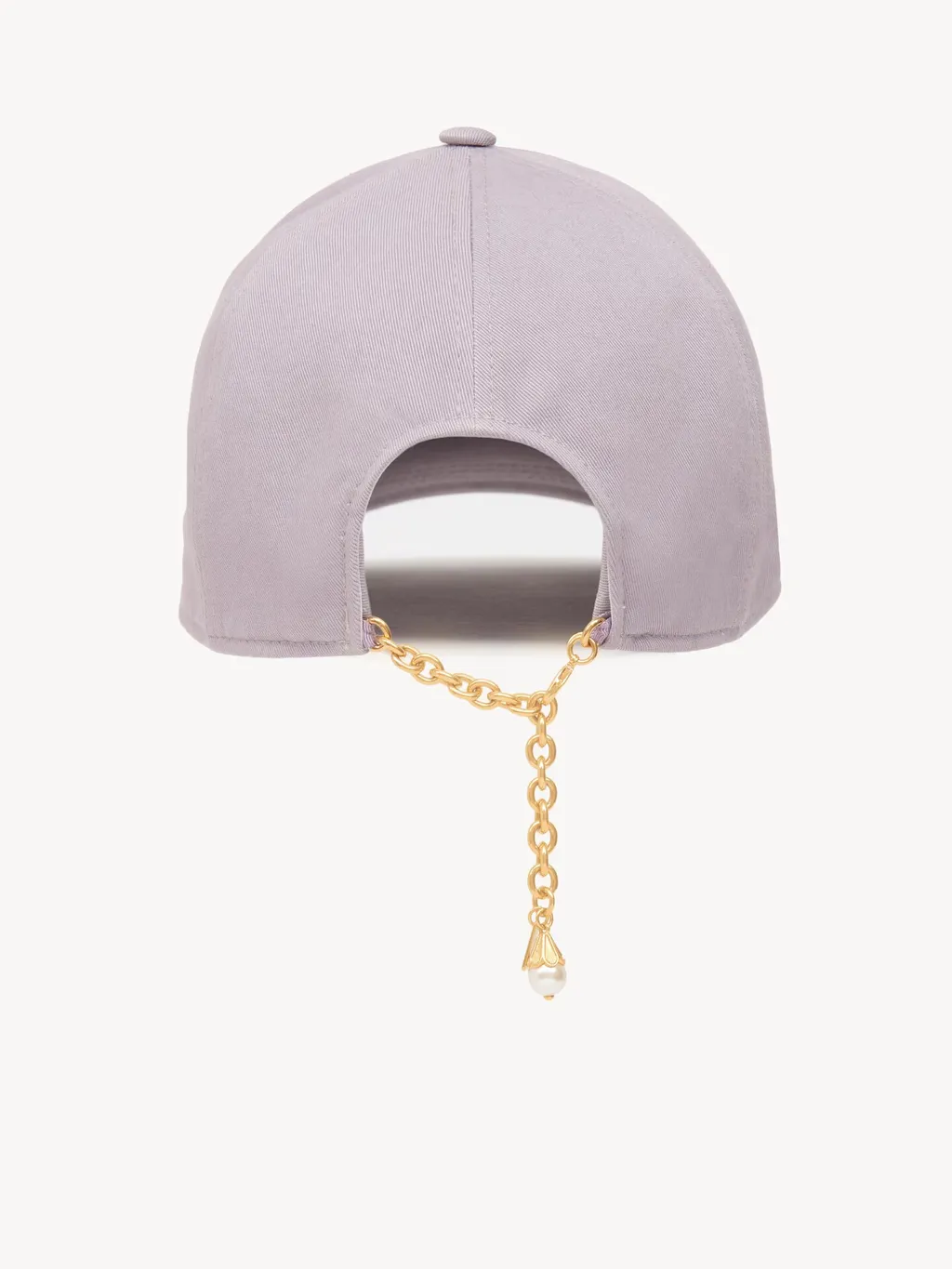 Chloé Logo Embroidered Charm Detailed Cap