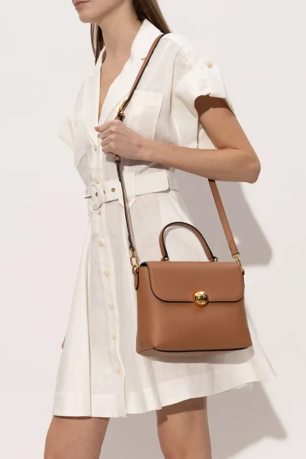 Moonlight Leather Tote Bag