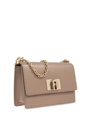 Logo Chain Shoulder Bag
