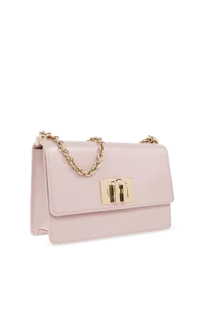 Logo Chain Shoulder Bag
