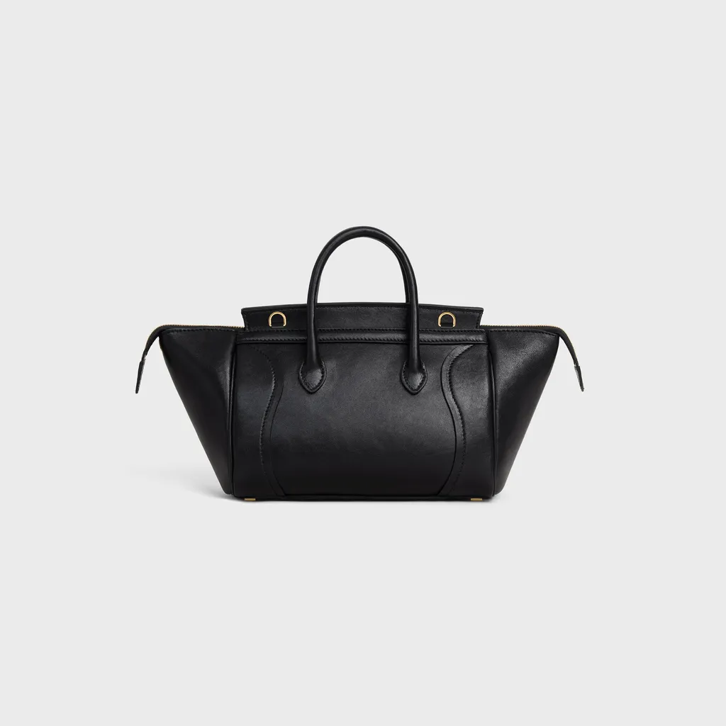 Small New Luggage In Supple Shiny Lambskin