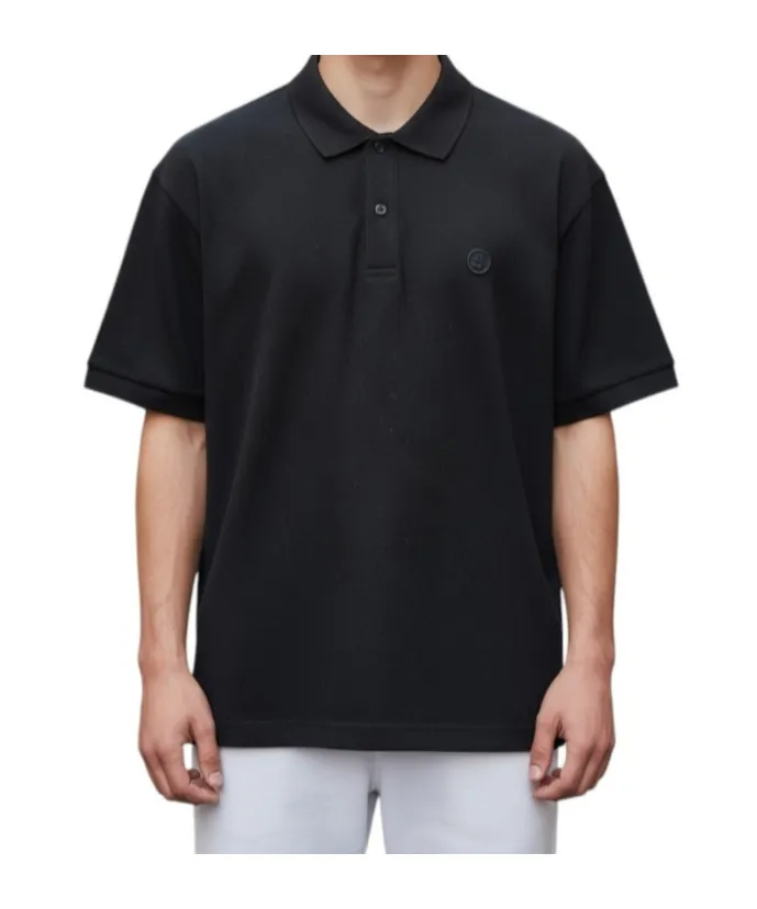 Logo-Detail Cotton Polo Shirt