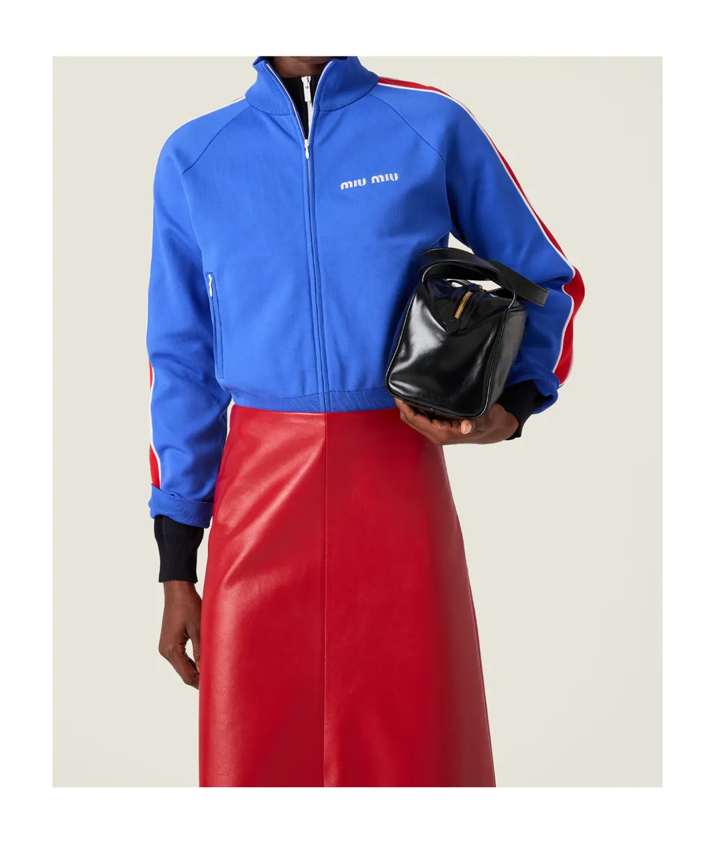 Technical Yarn Zipper Sweatshirt