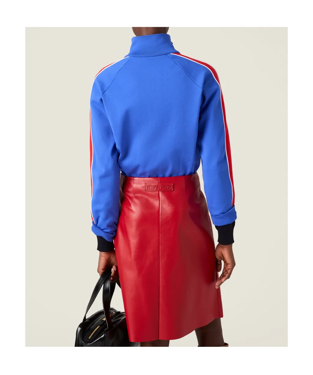 Technical Yarn Zipper Sweatshirt
