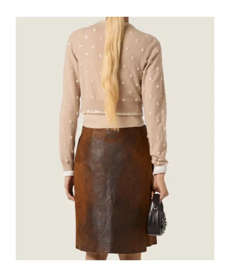 Miu Miu Long Sleeved Cardigan