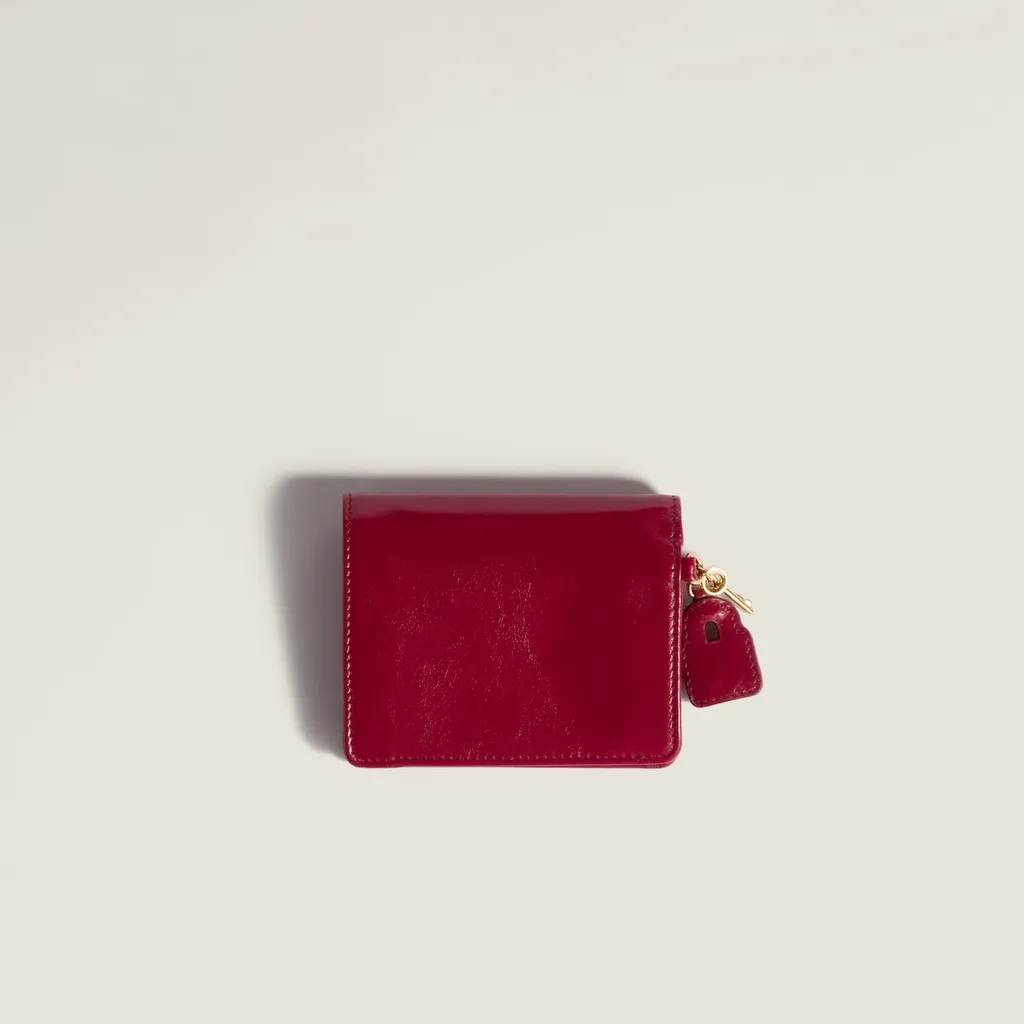 Miu Miu Logo-Lettering Bi-Fold Wallet