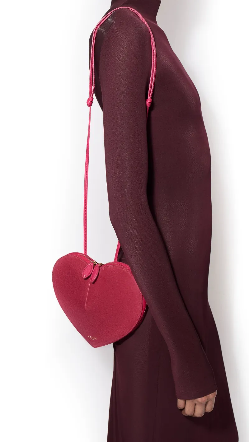 Heart-Shaped Shoulder Bag