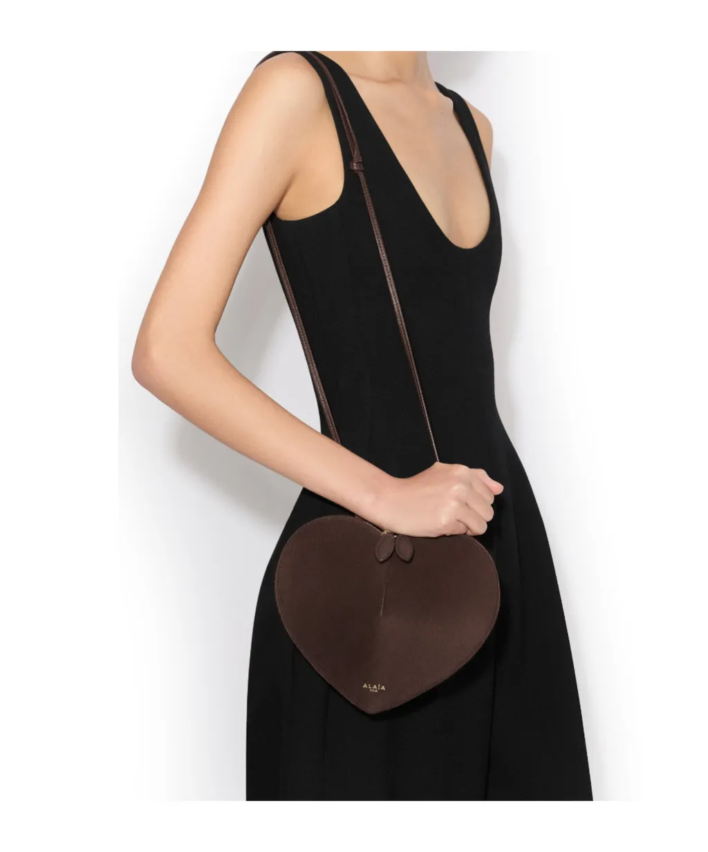 Heart-Shaped Shoulder Bag