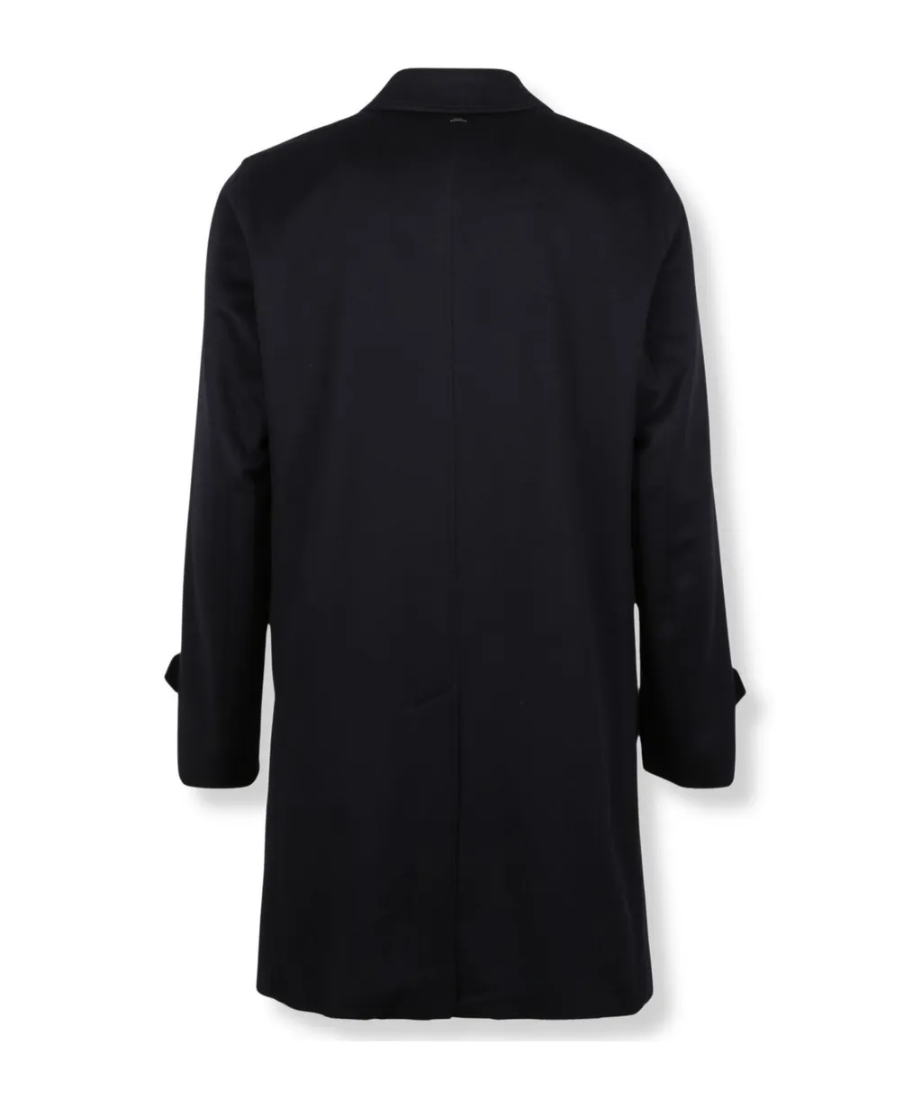 Herno Single Breasted Long Coat