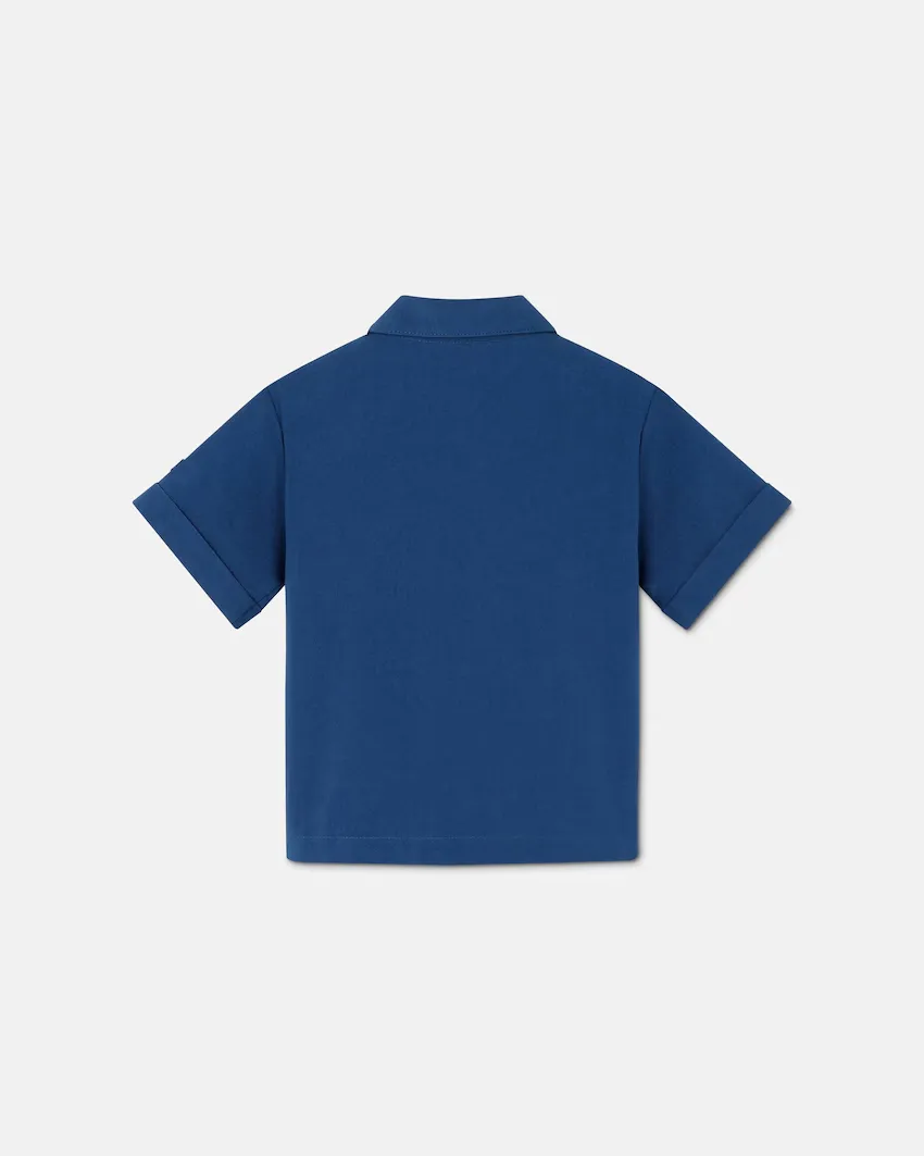 Versace Kids Logo Patch Shirt