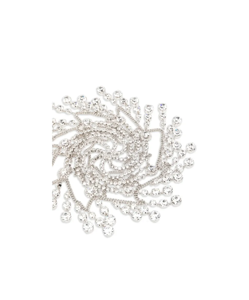 Rabanne Crystal Fringe Headpiece