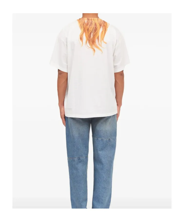 Mm6 Maison Margiela Hair 97 Print T-Shirt