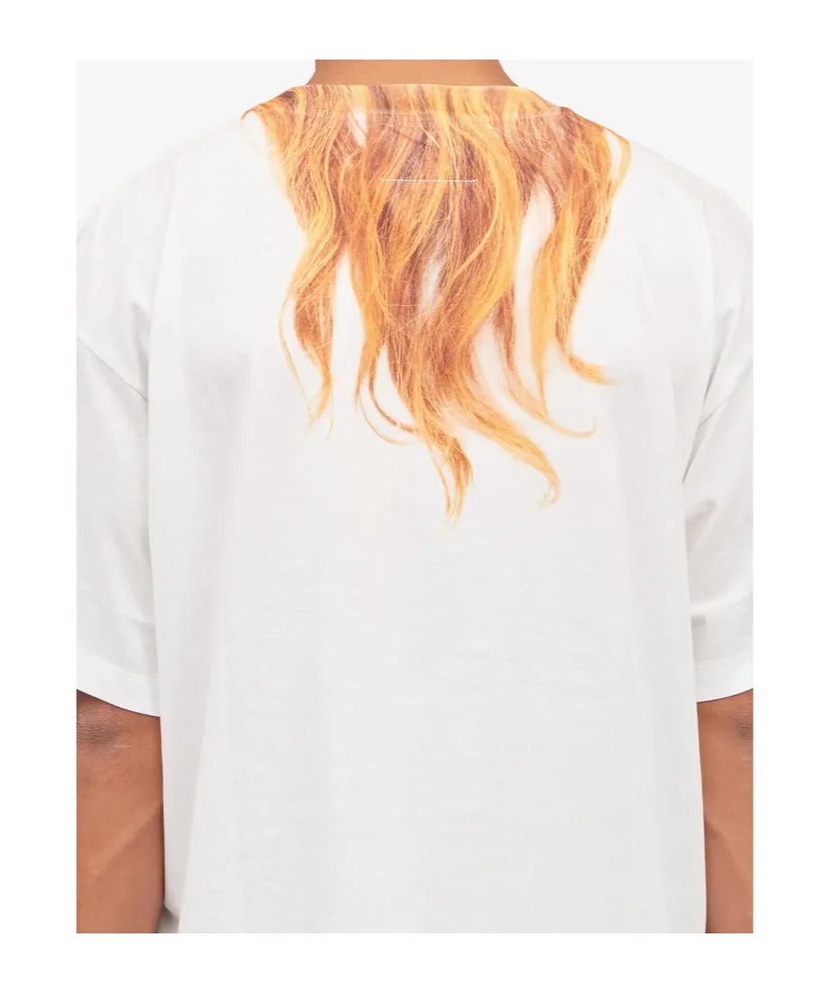 Mm6 Maison Margiela Hair 97 Print T-Shirt