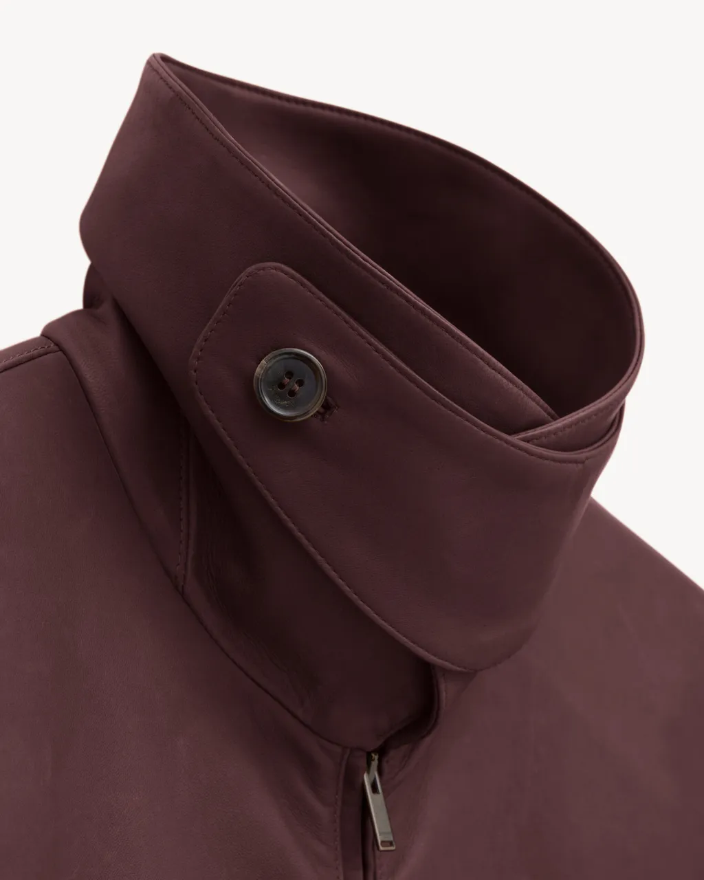 Saint Laurent Zip-Up Belted Jacket