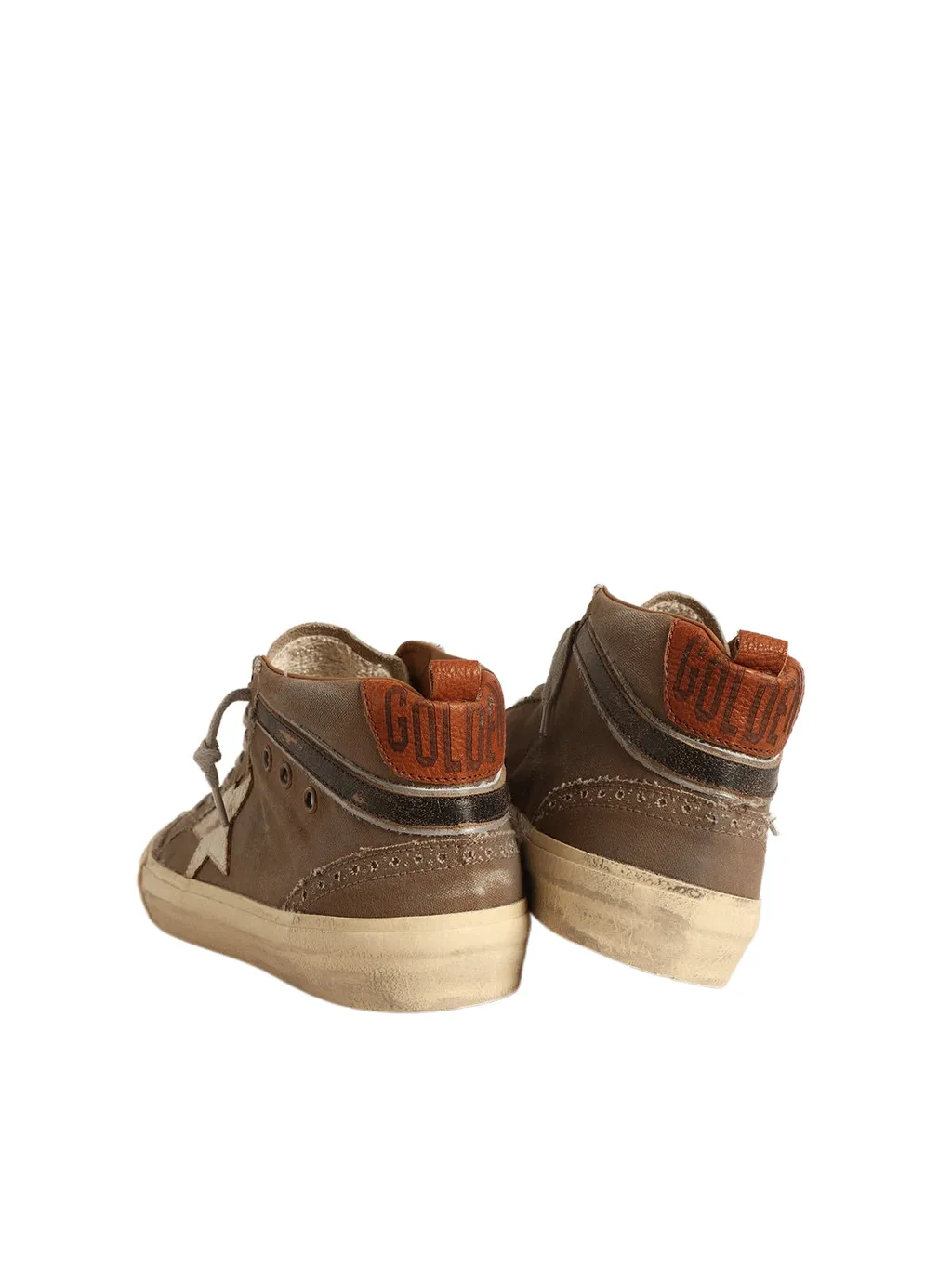 Golden Goose Deluxe Brand Star Mid-Top Sneakers