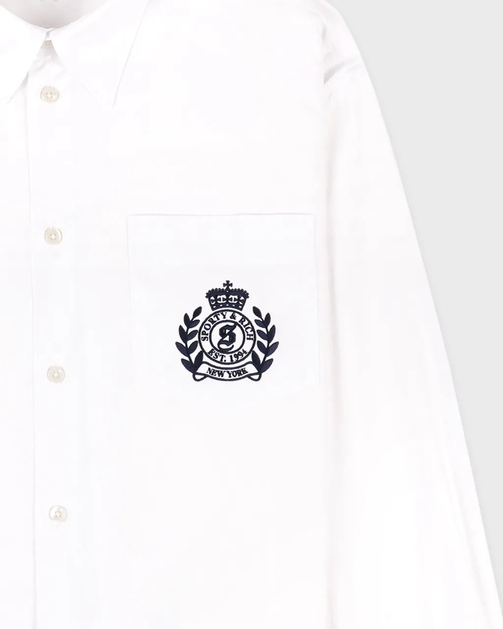 Ny Crest Oversized Shirt