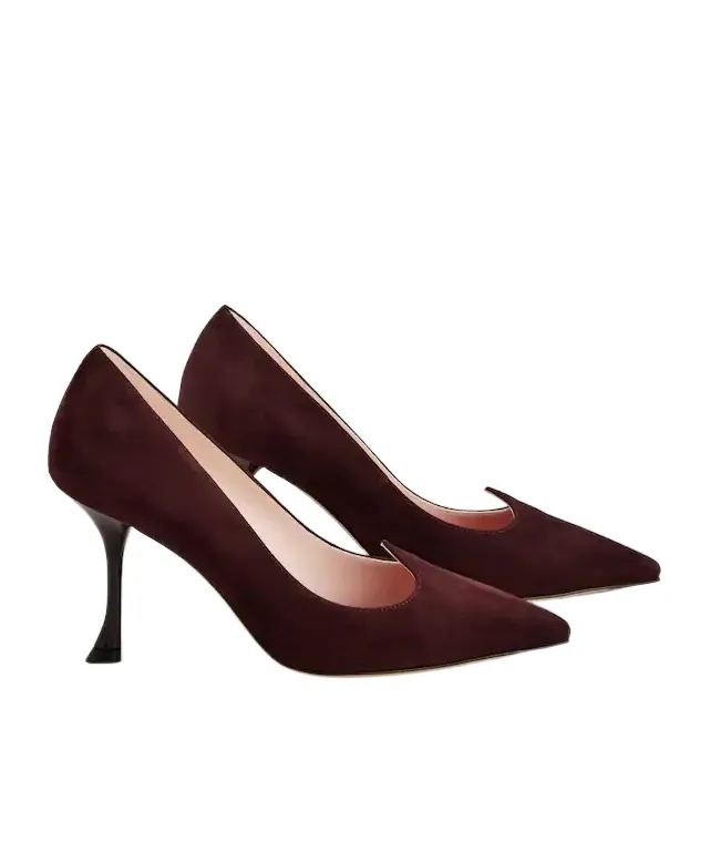 I Love Vivier Pumps In Suede