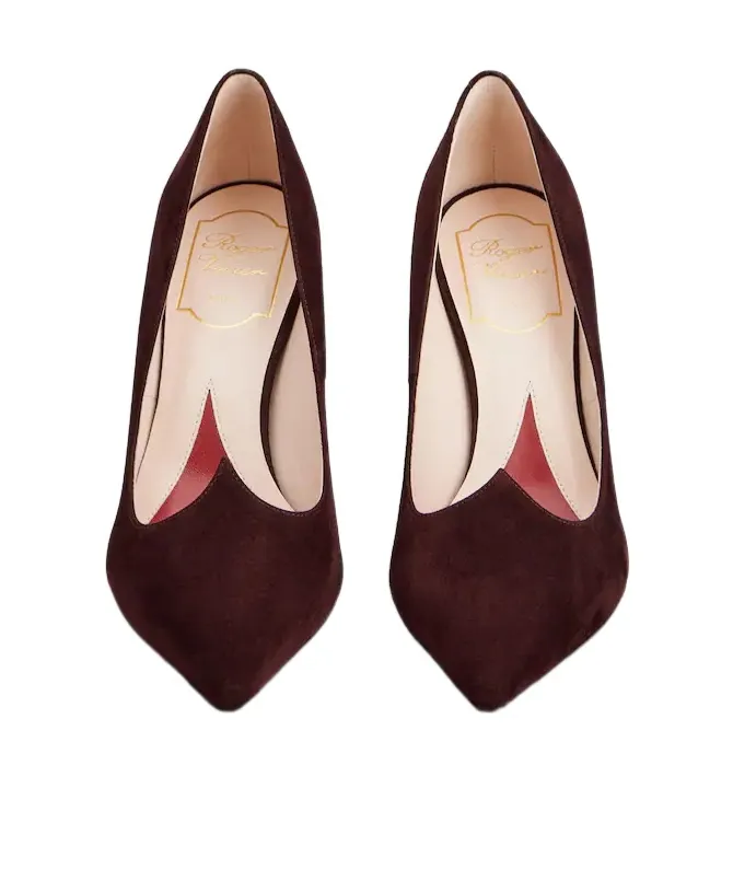 I Love Vivier Pumps In Suede