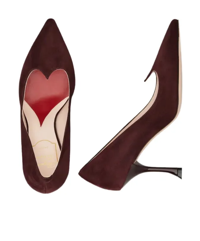 I Love Vivier Pumps In Suede