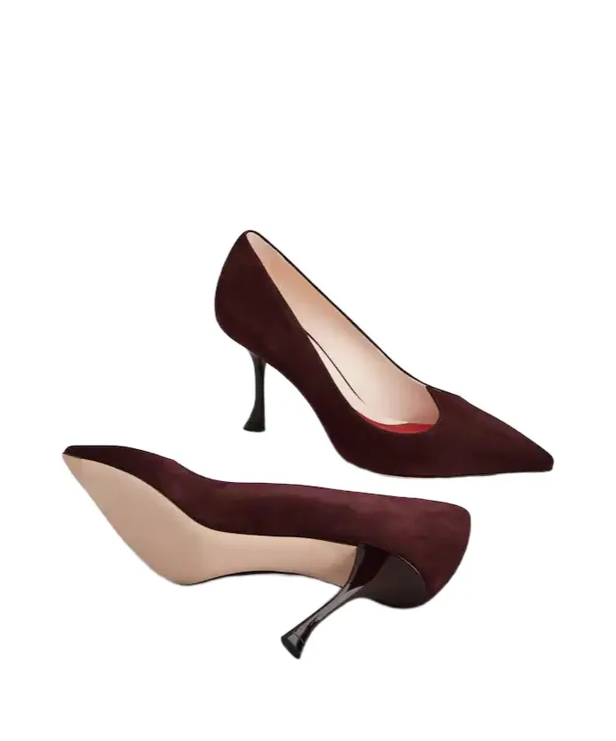 I Love Vivier Pumps In Suede