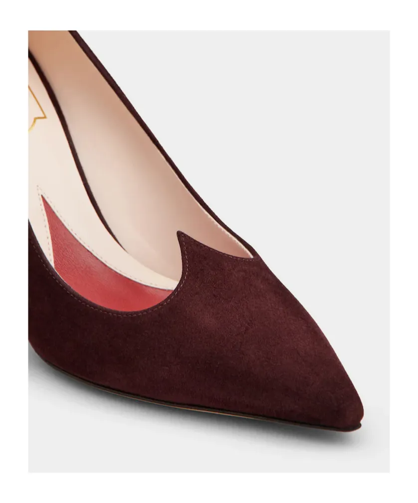 I Love Vivier Pumps In Suede