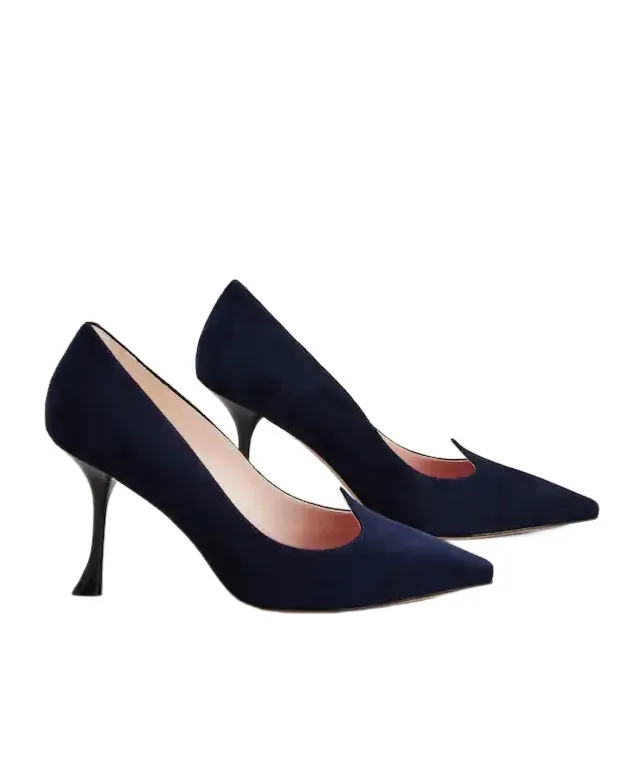 I Love Vivier Pumps In Suede