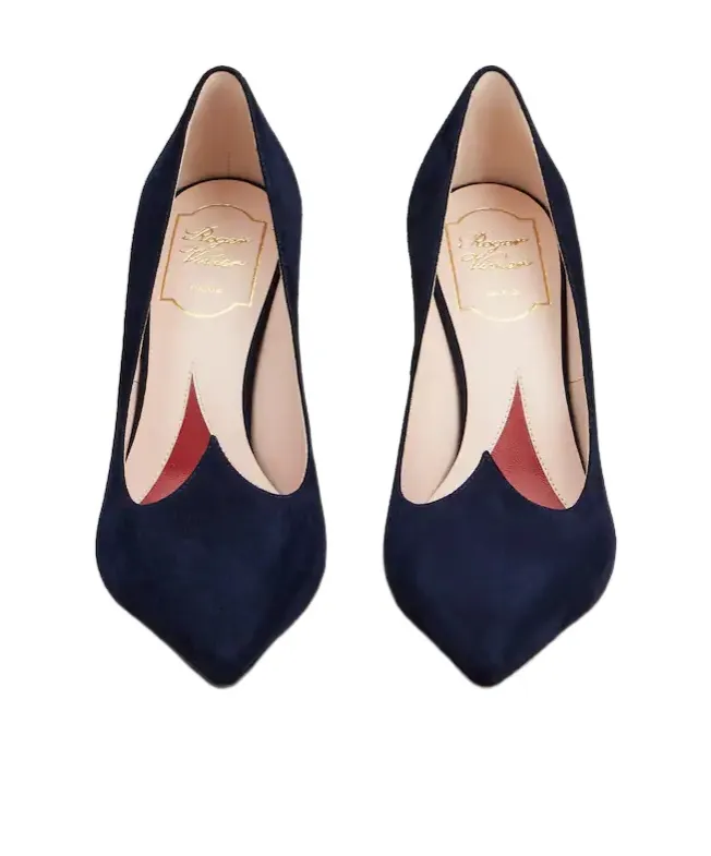 I Love Vivier Pumps In Suede