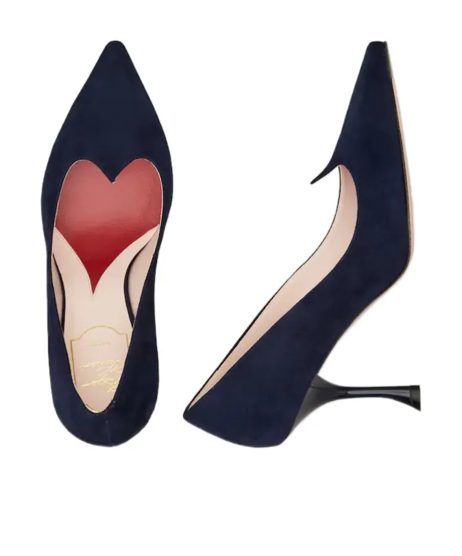 I Love Vivier Pumps In Suede