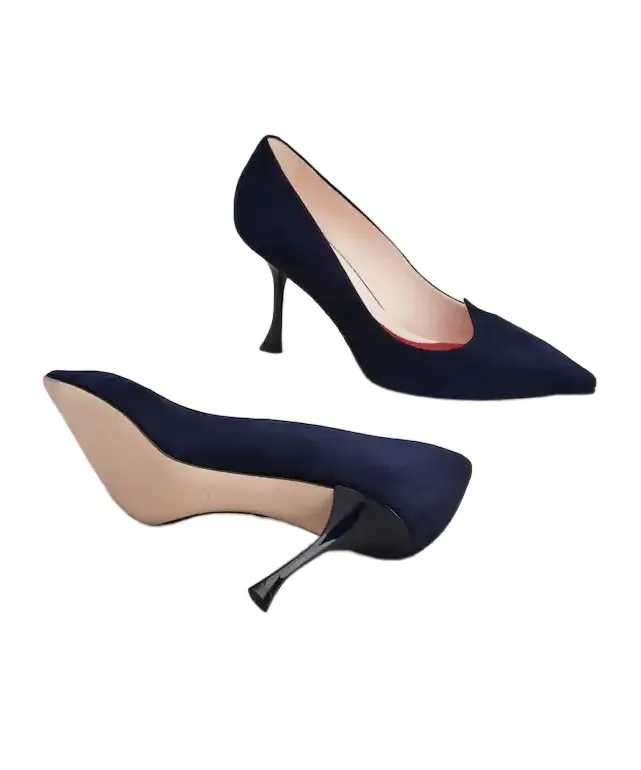 I Love Vivier Pumps In Suede