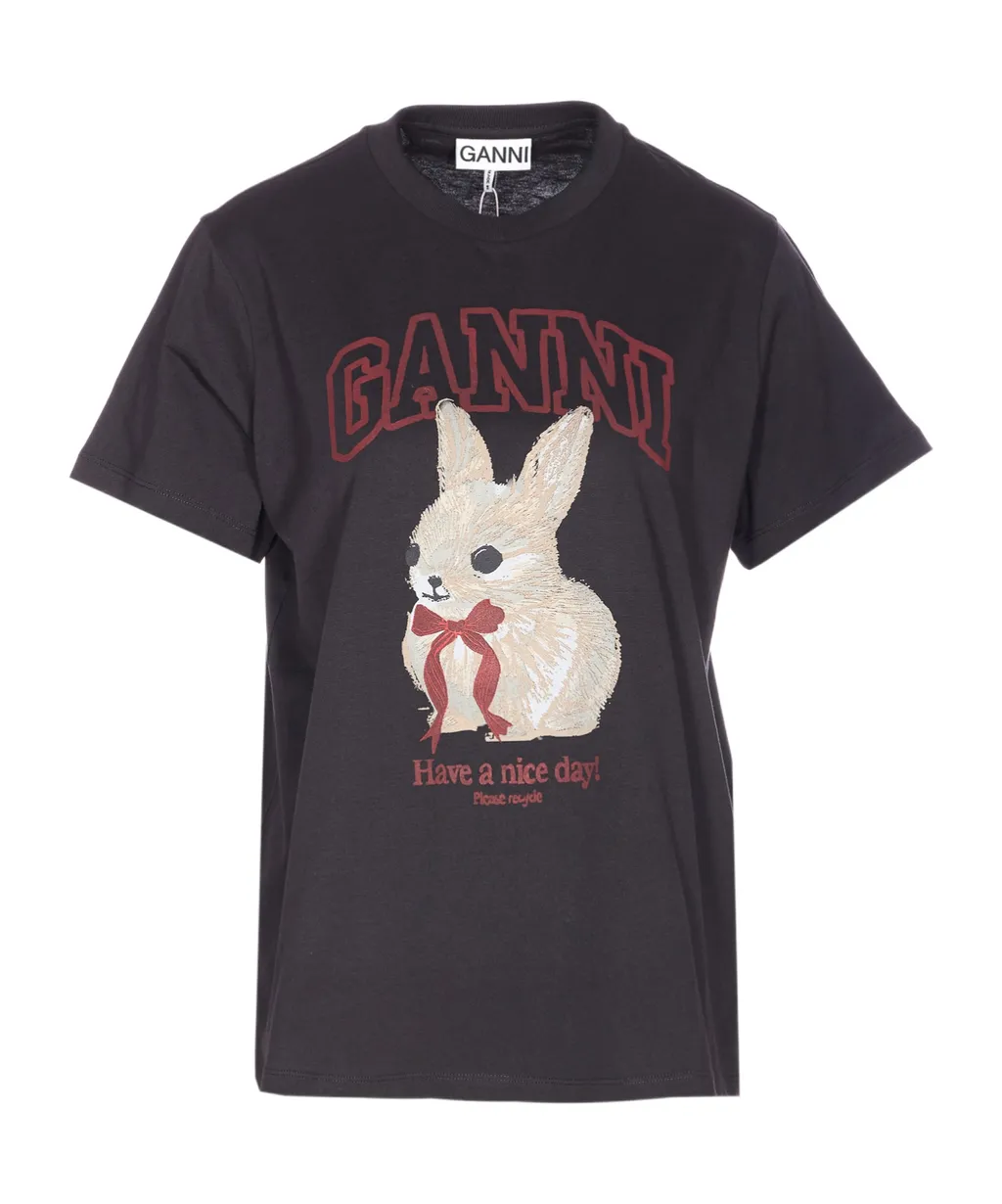 Ganni Bunny T-Shirt