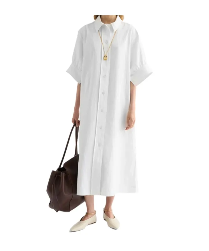 Linen Shirt Dress