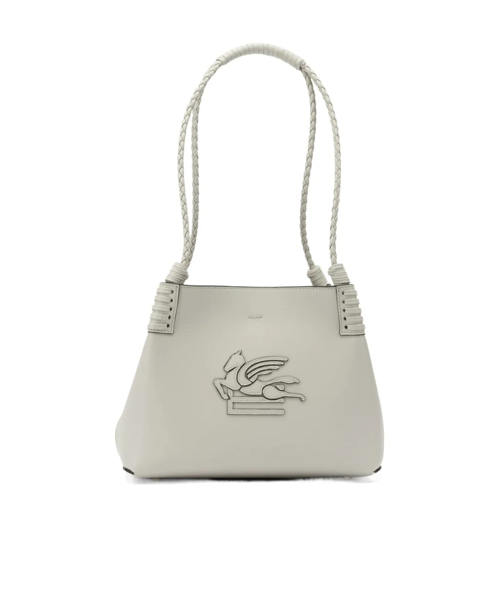 Etro Libra Logo Patch Shoulder Bag