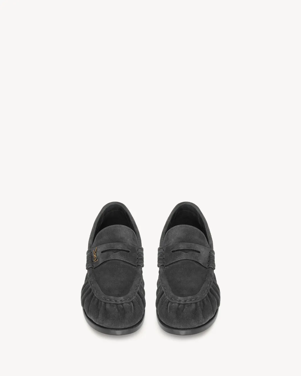 Saint Laurent Le Loafer Logo Plaque Loafers
