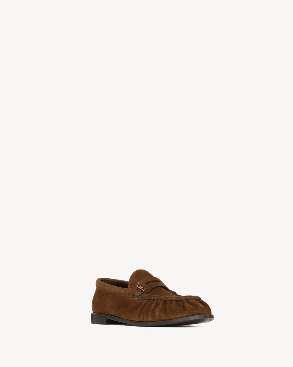 Saint Laurent Le Loafer Logo Plaque Loafers