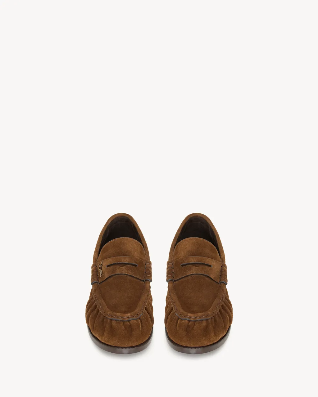 Saint Laurent Le Loafer Logo Plaque Loafers