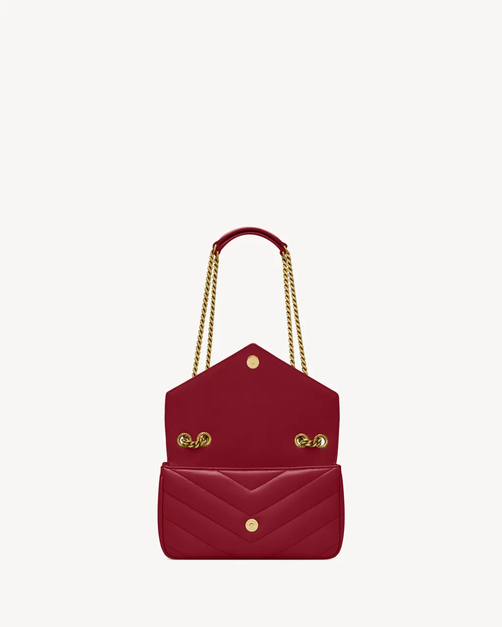 Saint Laurent Loulou Matelassé Small Shoulder Bag