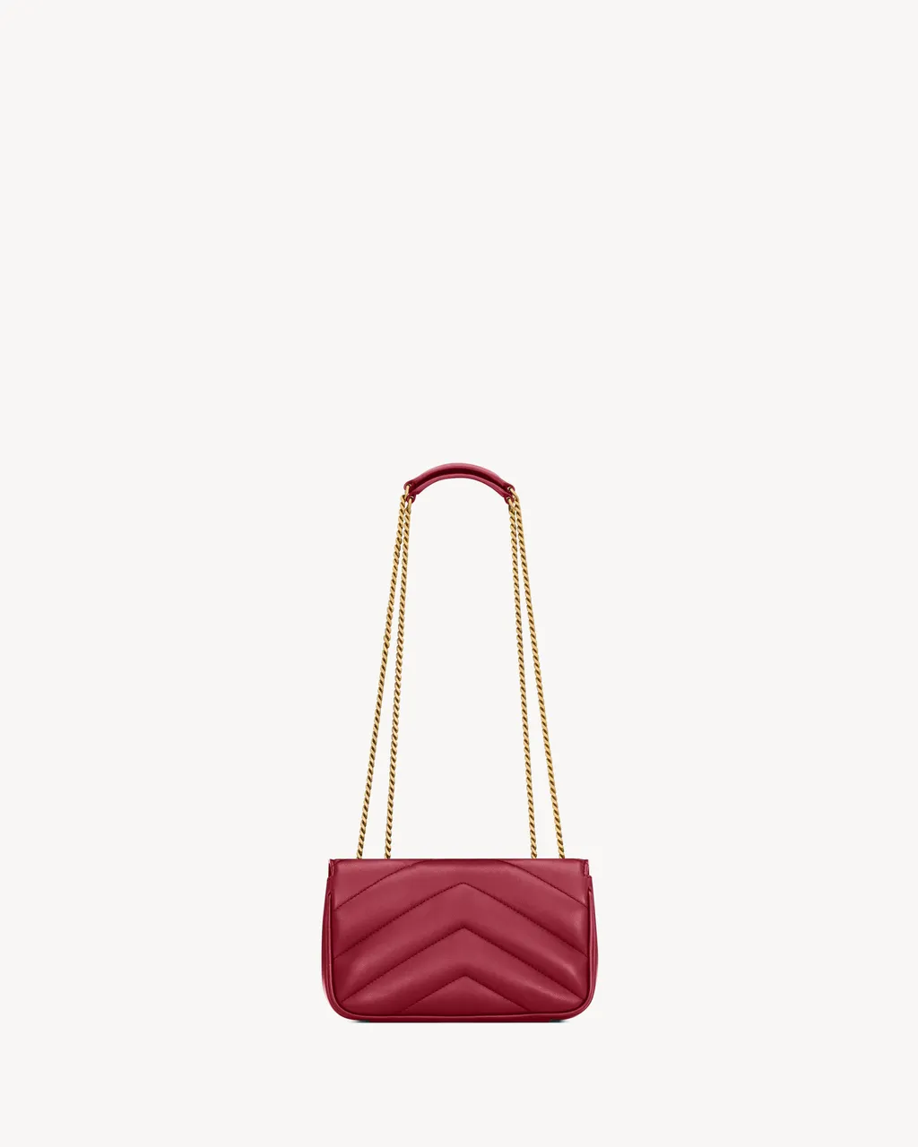 Saint Laurent Loulou Foldover Top Mini Shoulder Bag