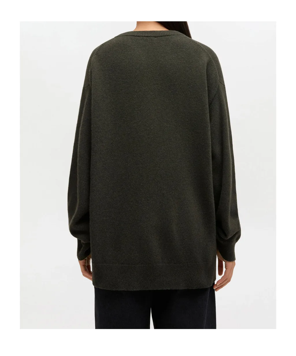 Ganni Oversized Graphic Jumper
