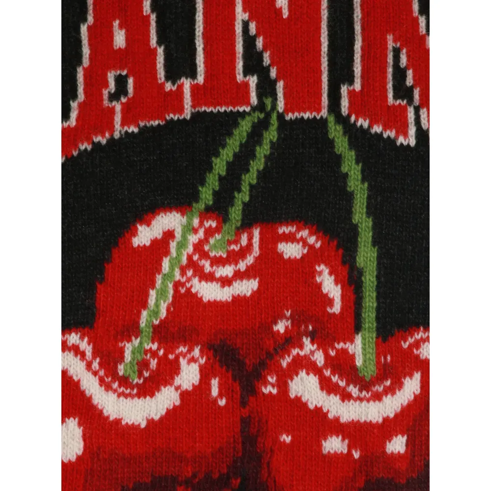 Ganni Cherry Sleeveless Jumper