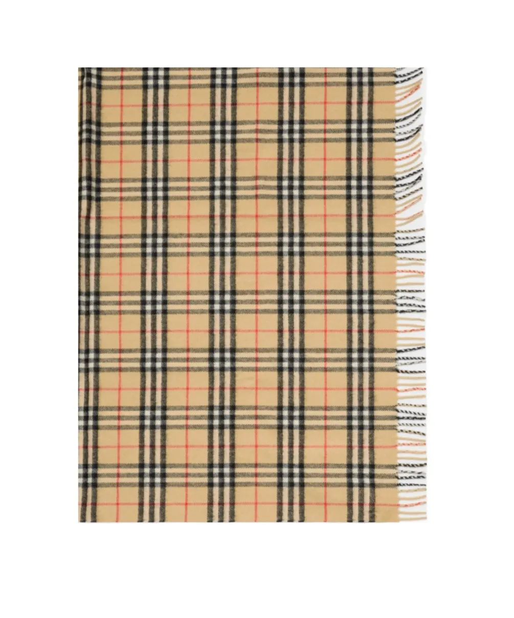 Burberry Kids Check Baby Blanket