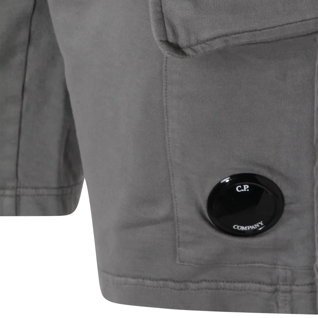 C.P. Company Light Fleece Cargo Lens Sweatshorts