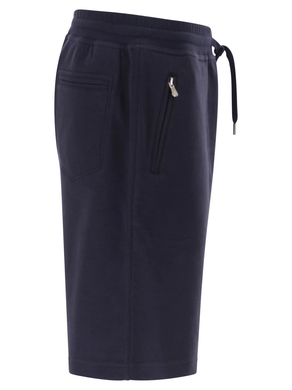 Brunello Cucinelli Zip-Pocket Drawstring Shorts