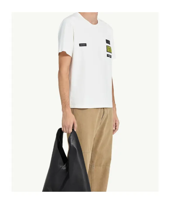 Mm6 Maison Margiela Label Patch T-Shirt
