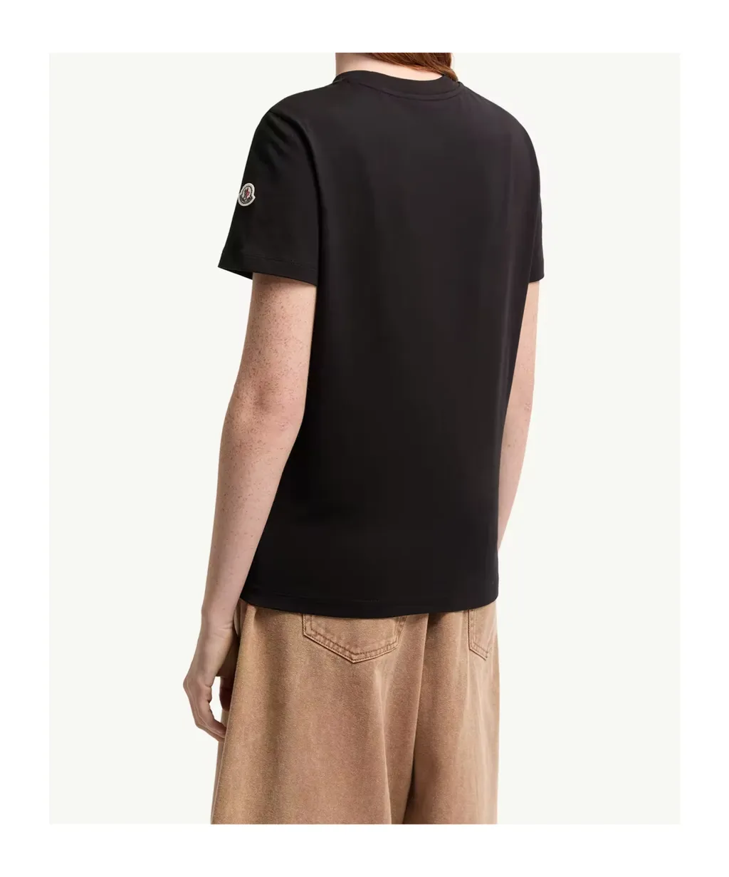 Moncler Embroidered Tonal Logo T-Shirt