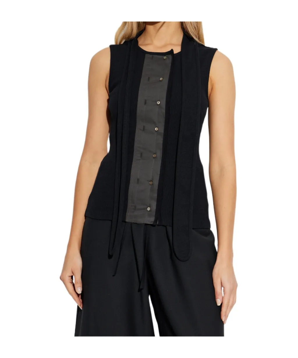 Lemaire Draped Panelled Sleeveless Top