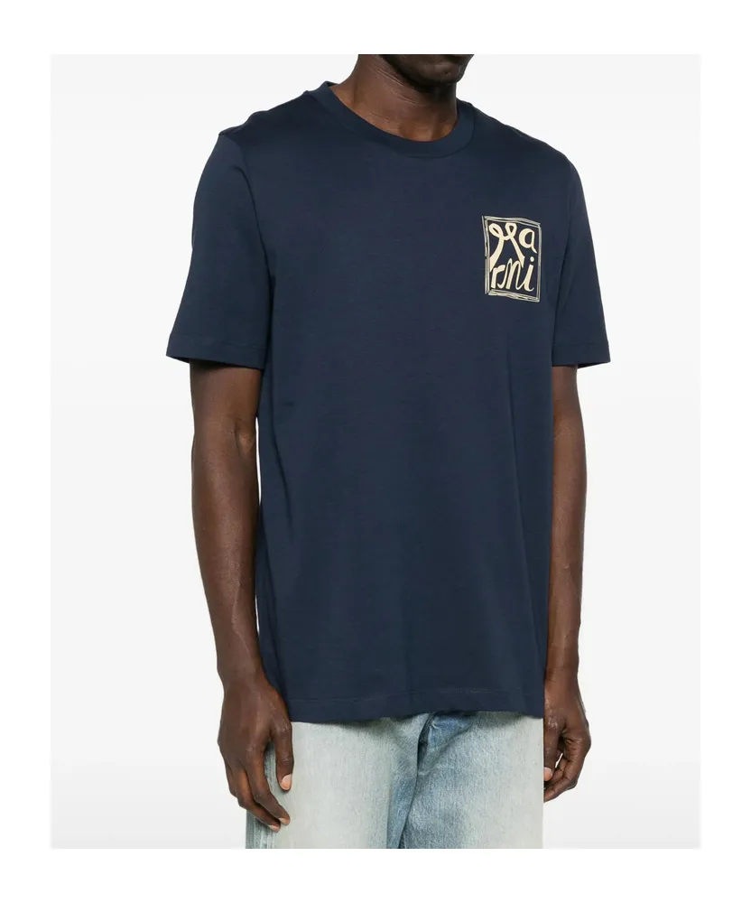 Marni Short Sleeved Crew-Neck T-Shirt
